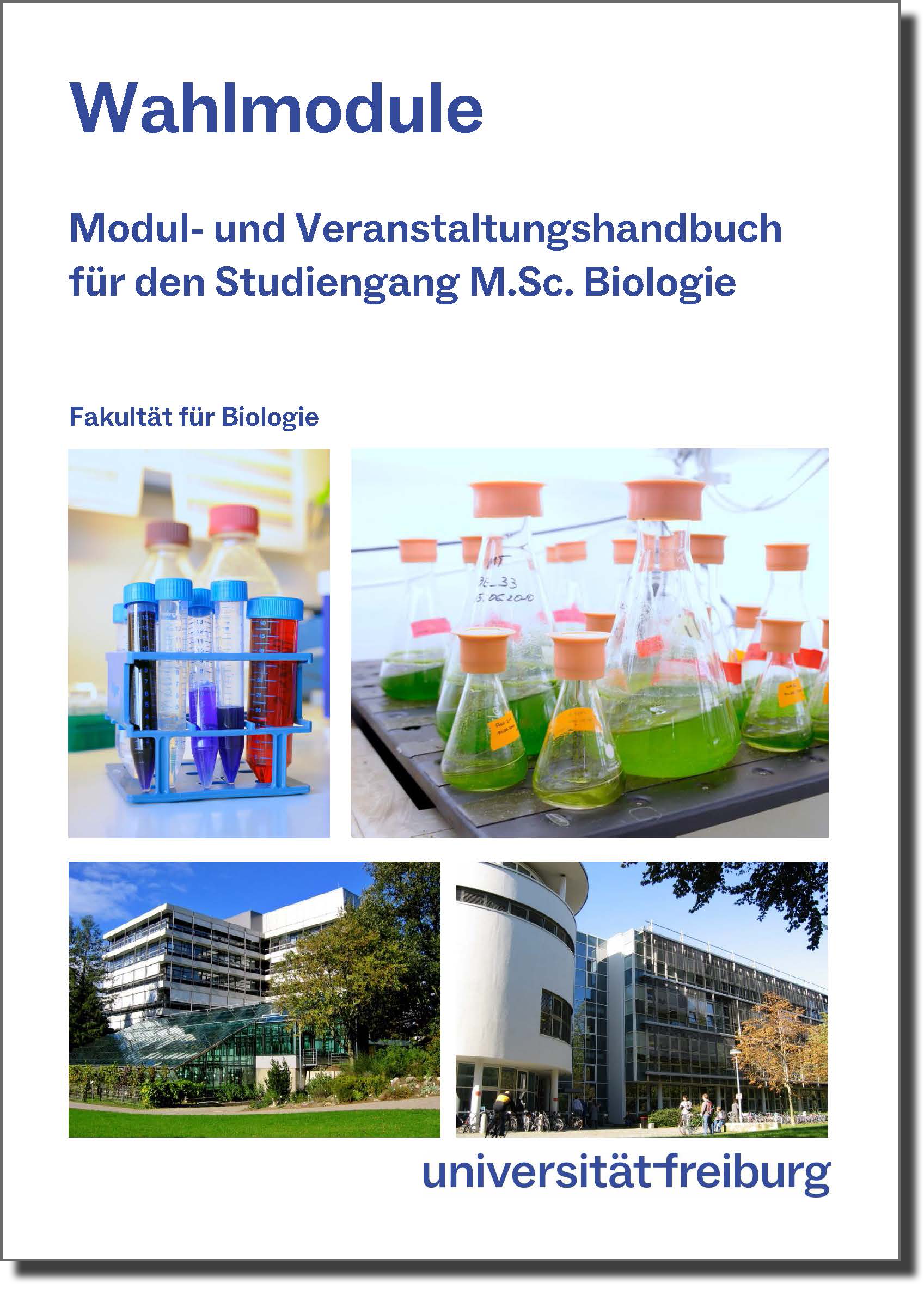 Cover Modulhandbuch Wahlmodule