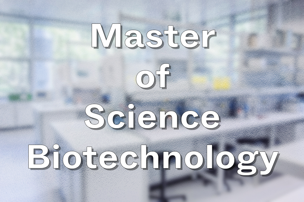 Master of Science Biotechnologie