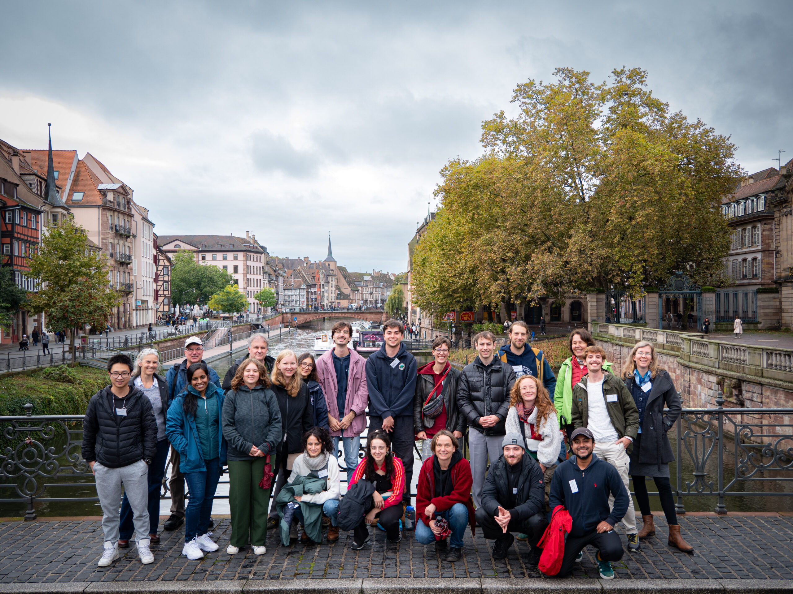 Students and doctoral candidates at the Eucor Fall School in Strasbourg