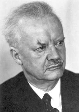 A portrait of Hans Spemann