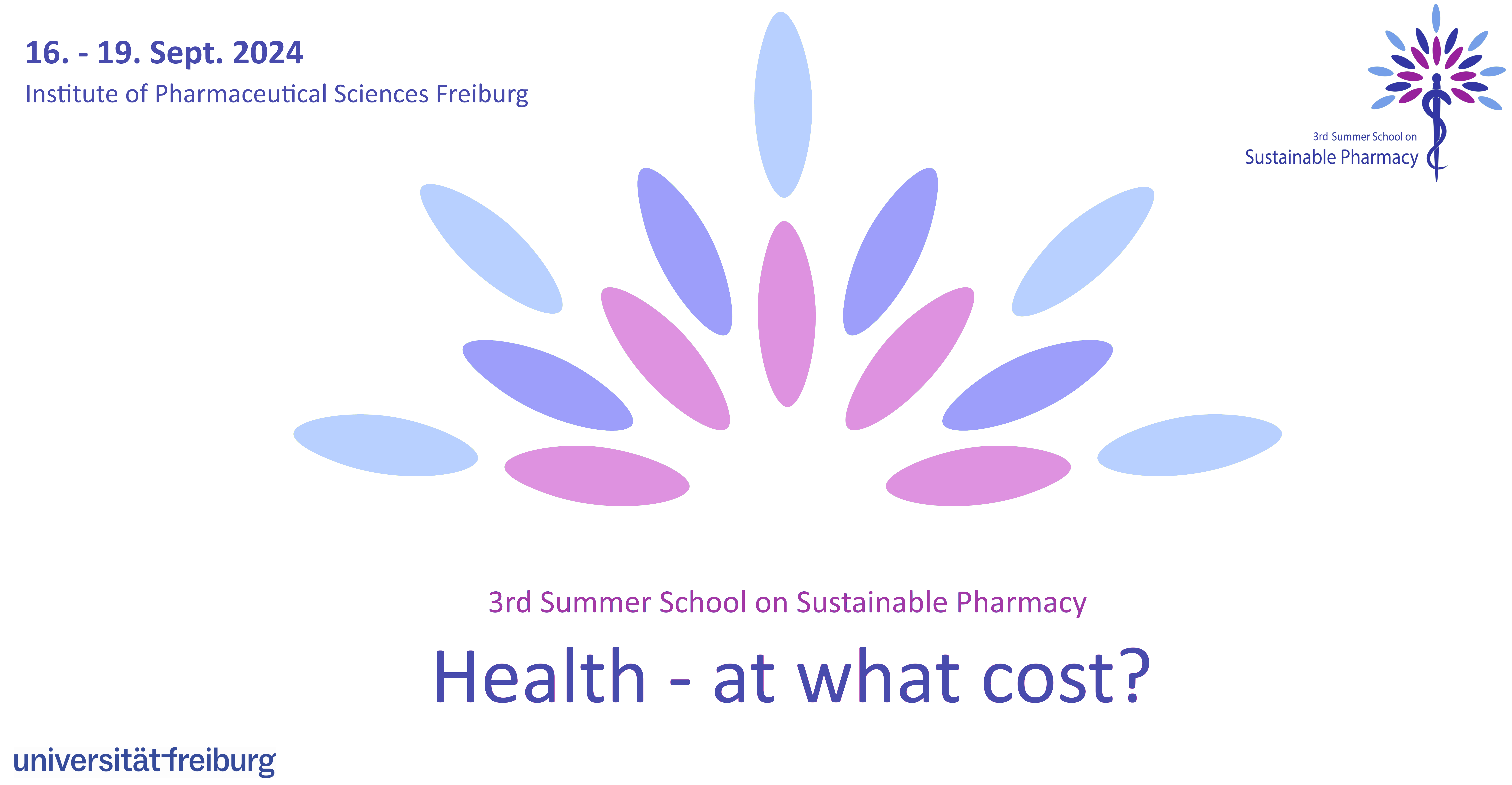 Visual for the Summer School Sustainable Pharmacy 2024