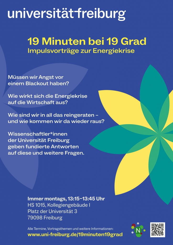 Poster for "19 Minuten bei 19 Grad".