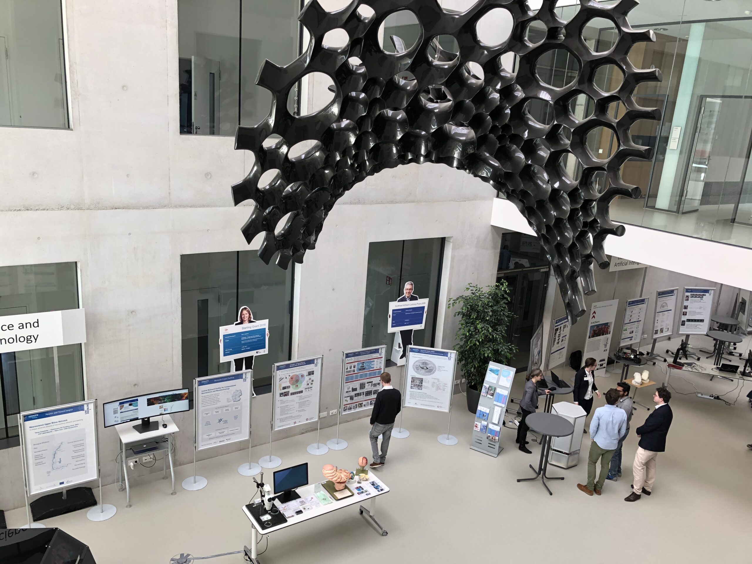 Ausstellung in der FIT-Lobby