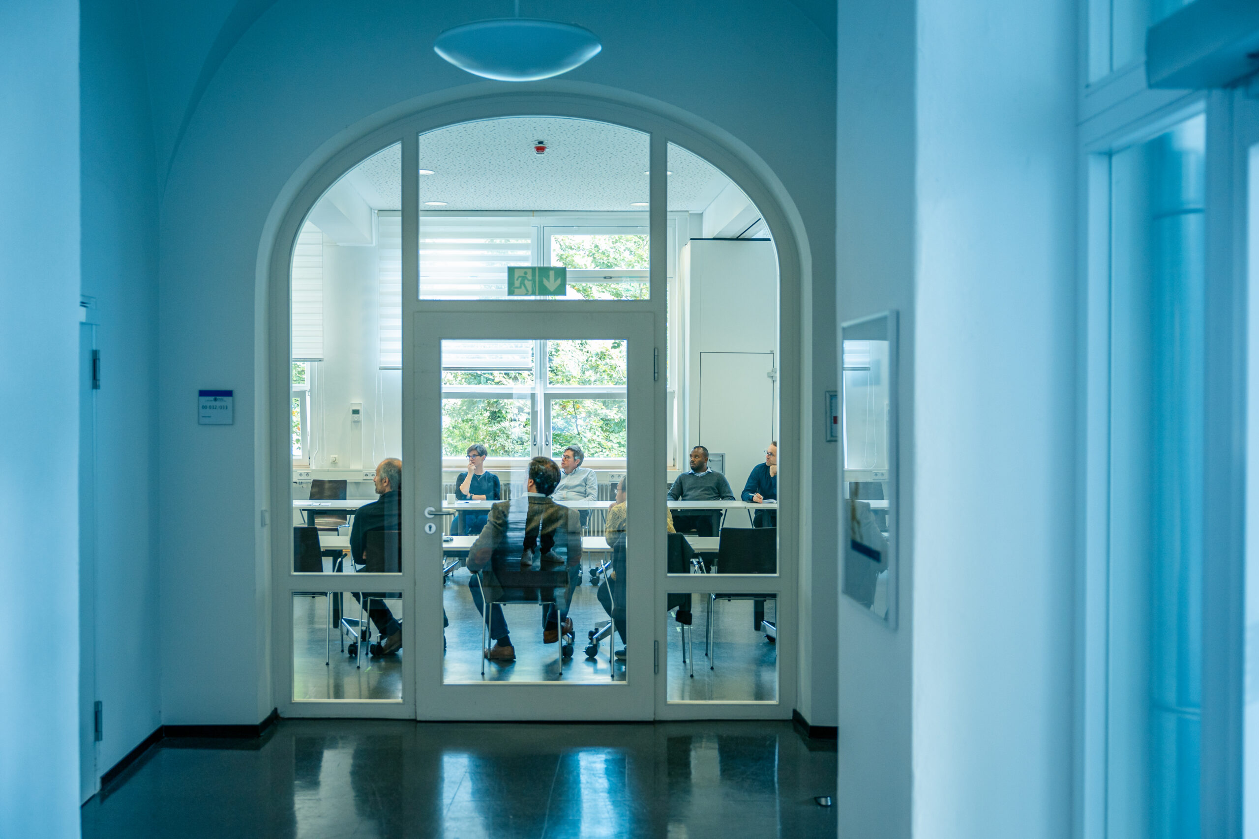 FRIAS seminar room from the hallway