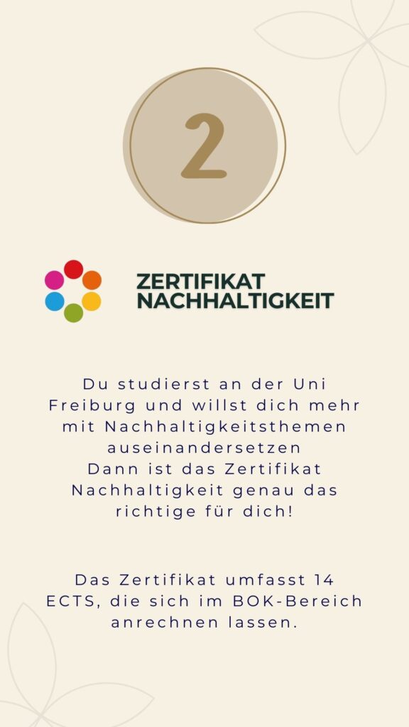 Tür 2 Zertifikat Nachhaltigkeit