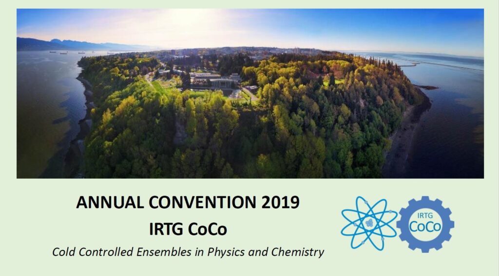 Teaserbild Annual Convention 2019 IRTG CoCo