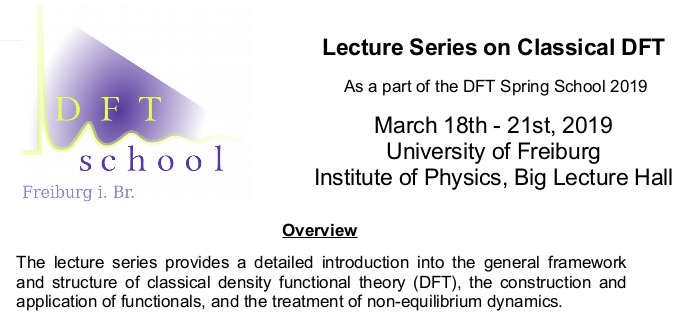 Lecture series details