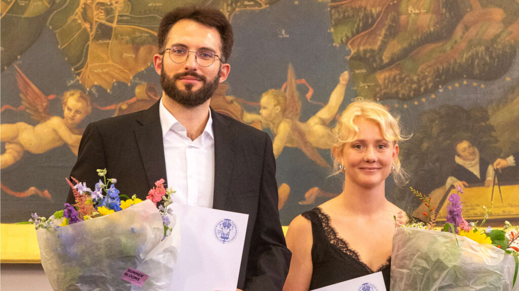 PreisträgerInnen Stefan Conrad und Solveig Degen Erasmus Prize Verleihung 2024