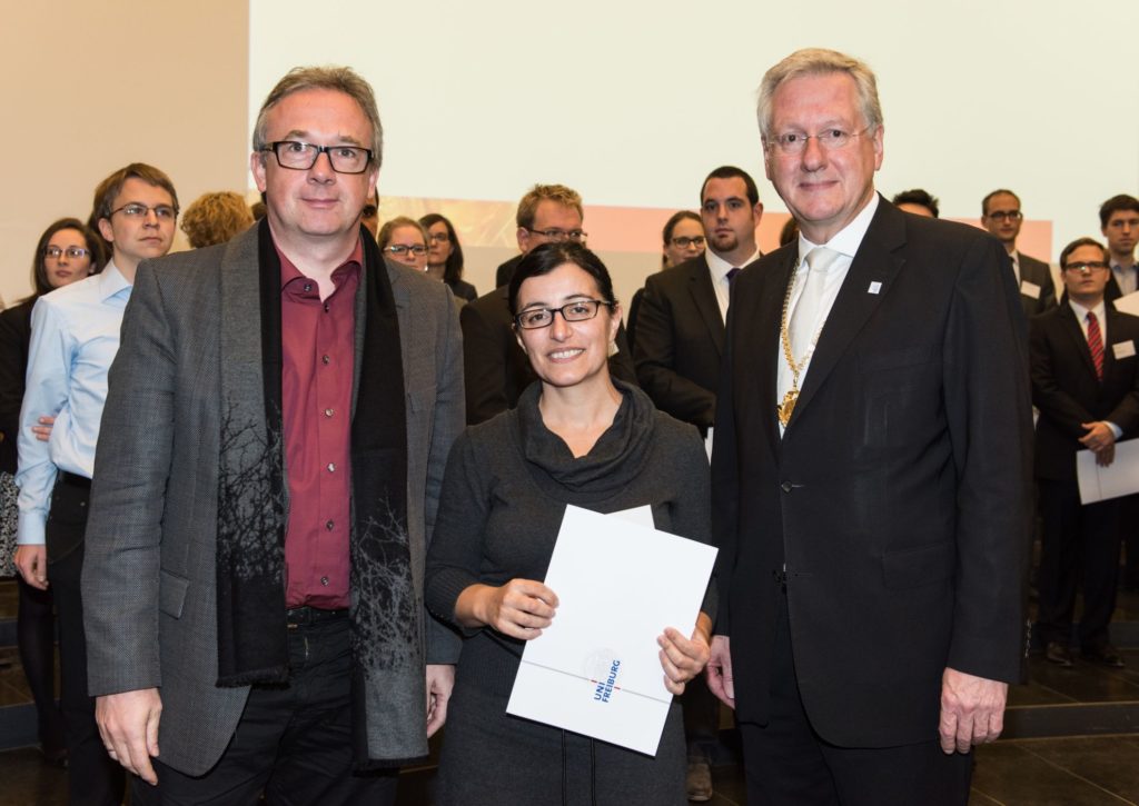 Freiburg prizes for the promotion of young talents 2015