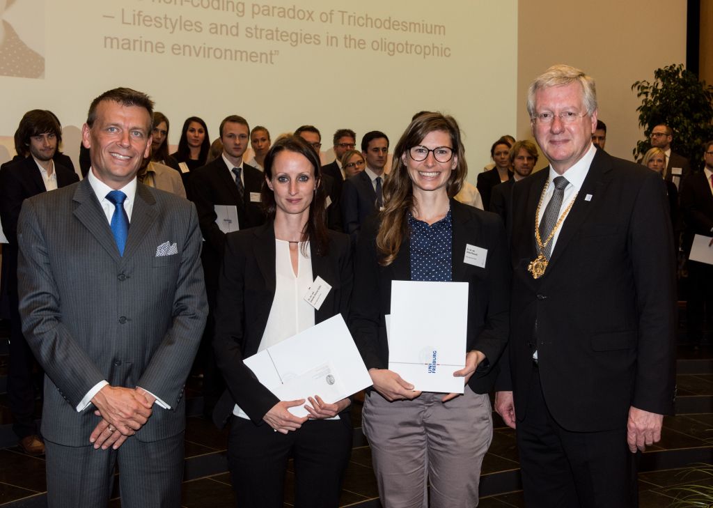 Freiburg prizes for the promotion of young talents 2017