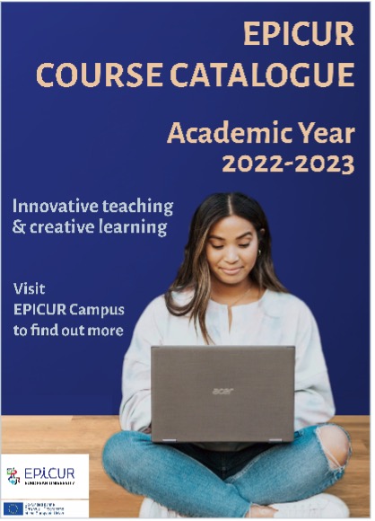 Titelbild des Epicur Course Catalogue 2022/23