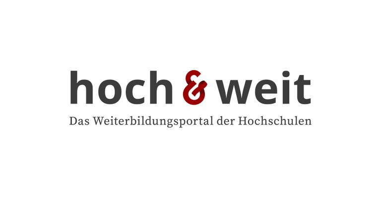 logo hoch&weit Weiterbildungsportal