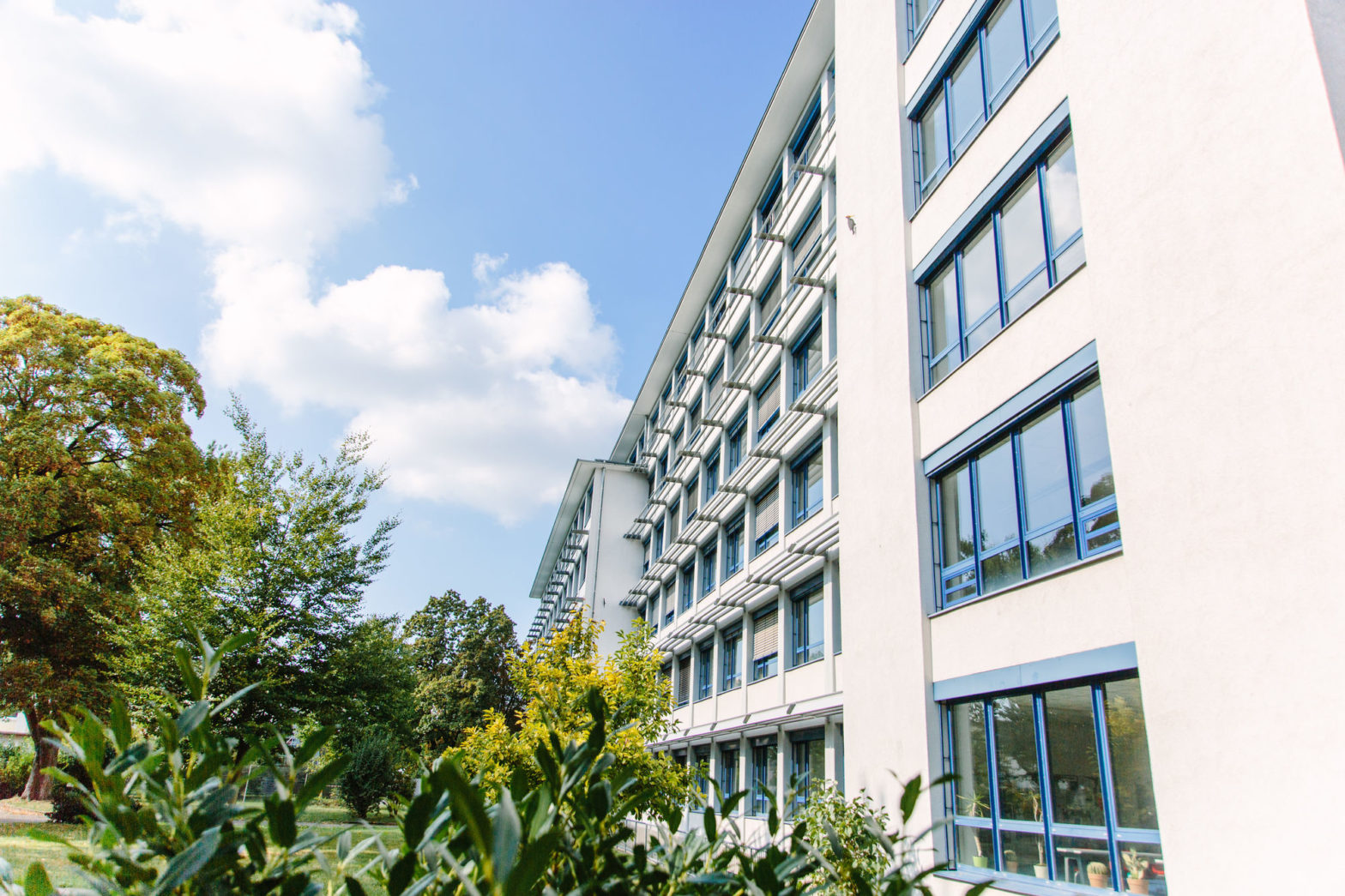 Das Universitätsgebäude in der Engelbertstraße