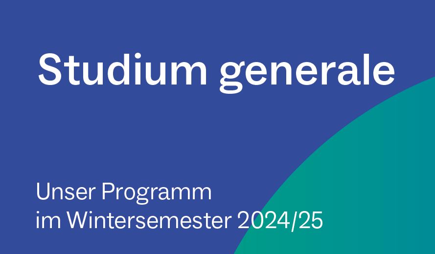 Grafik "Studium generale - Wintersemester 2024/25".