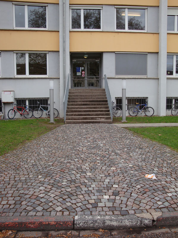 Nebeneingang Rektorat, Katharinenstraße